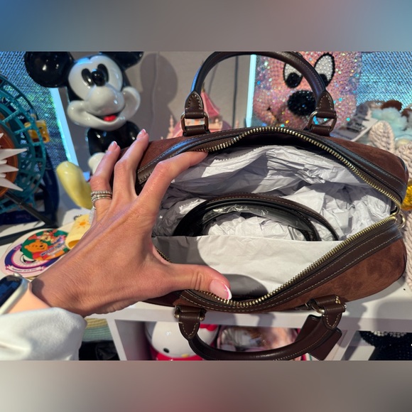 Coach Rowan Large Satchel Bag New in Plastic - Picture 3 of 7